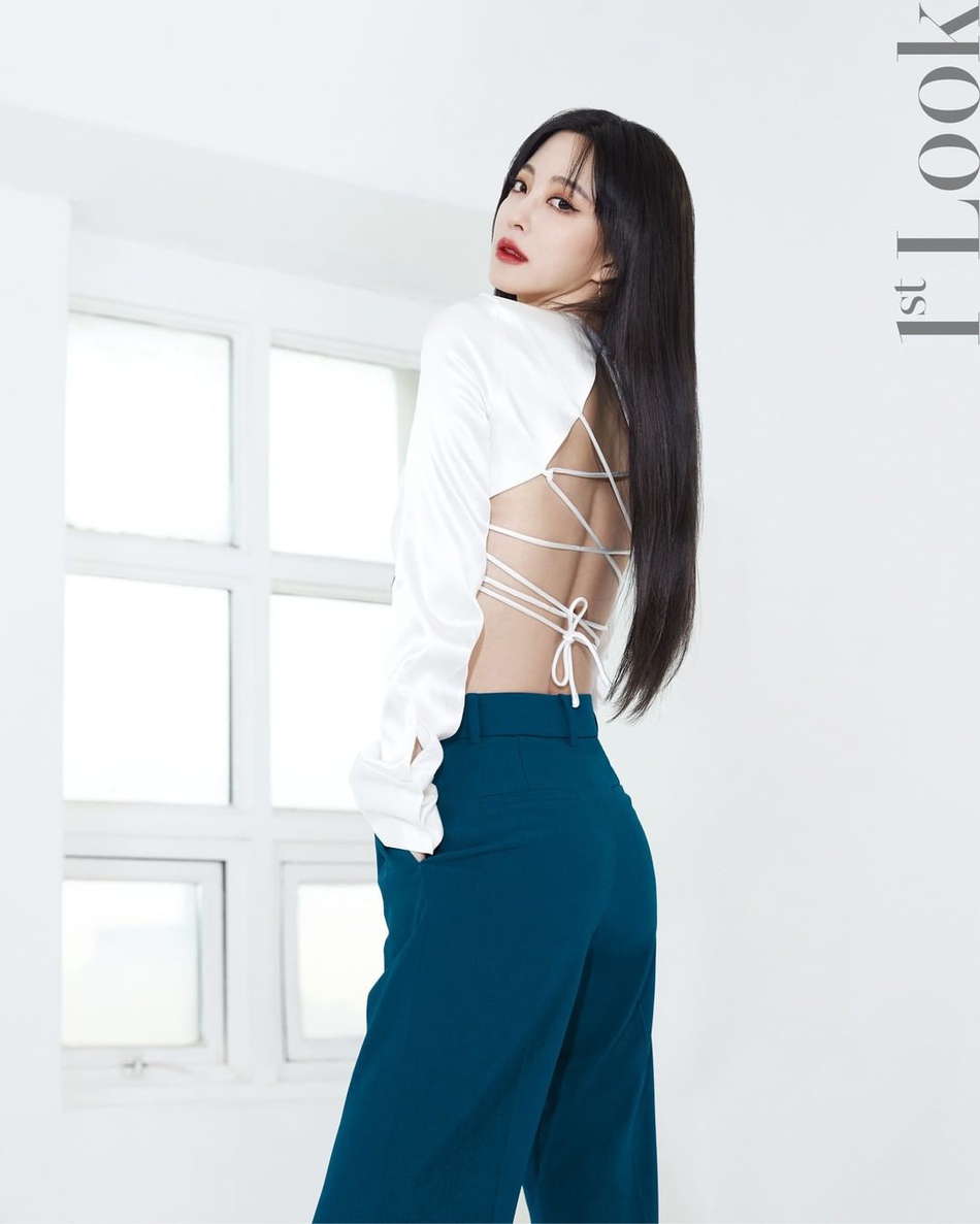 大长腿韩国美女演员韩艺瑟精选杂志写真穿搭美图