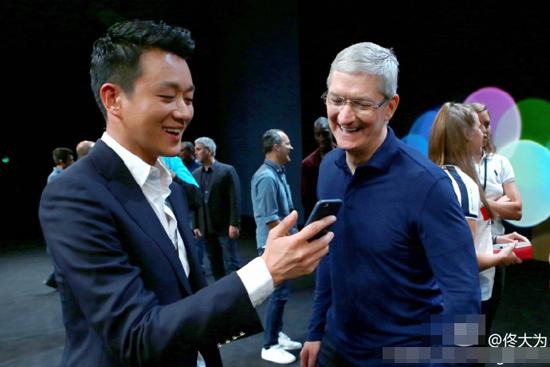 佟大为出席苹果发布会，系唯一受邀的亚洲明星