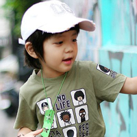 潮流时尚的韩国小男孩头像