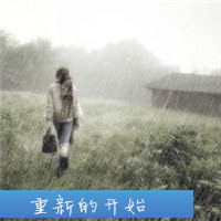 一个人独自淋雨的女生伤感带字头像吧