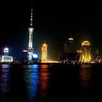 东方明珠漂亮的夜晚风景QQ头像