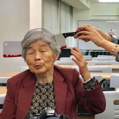 老奶奶真人头像图片 七十八十岁老人头像