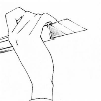 手控手绘黑白头像 手绘简单只有手的图片
