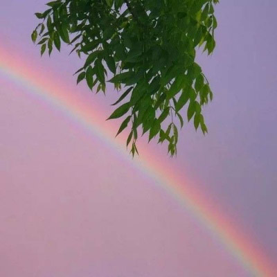 雨后唯美彩虹头像图片大全