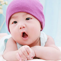 搞笑可爱的小宝宝头像图片 被你的笑容萌化了