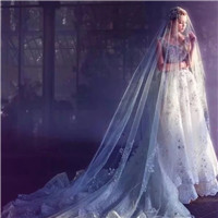 浪漫唯美欧美女生婚纱头像 在朝与暮之间,能够天涯相望